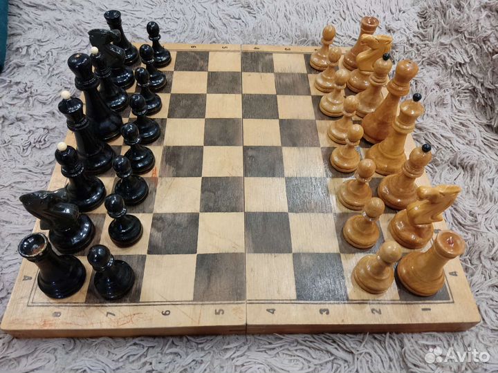 Шахматы деревянные СССР