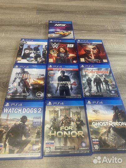 Игры на Sony PS4