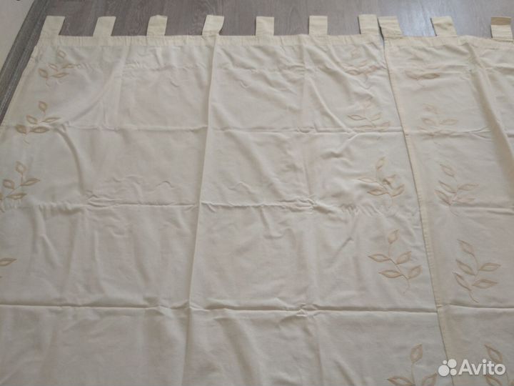 Шторы с вышивкой,хлопок, покрывало Германия