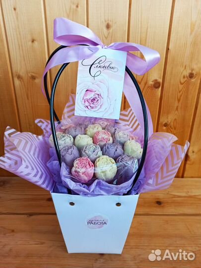 Съедобные букеты из шоколада. Подарки