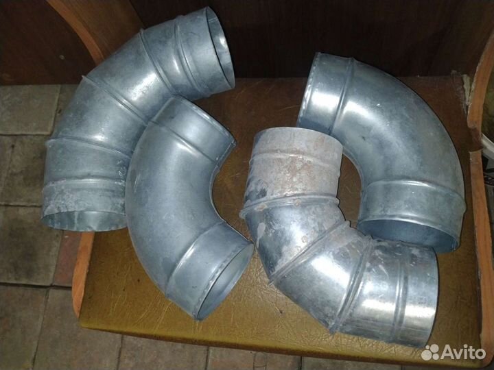 Отвод 90,45 под газовый котел