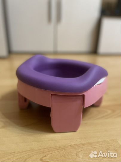 Горшок дорожный складной