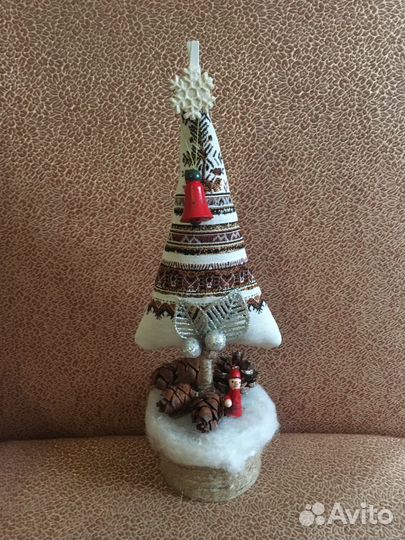 Новогодняя поделка Ёлочка в сад или школу