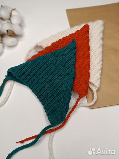 Шапочка эльф для новорождённых