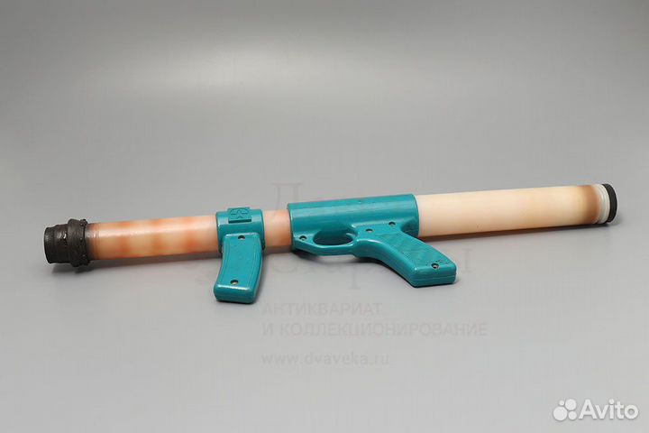 Детское цилиндрическое помповое ружье СССР