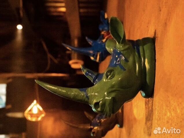 Голова носорога