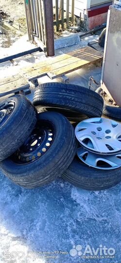 Летняя Резина на дисках r15