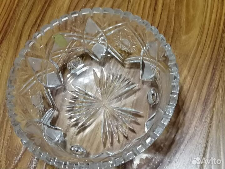 Ваза хрустальная гдр