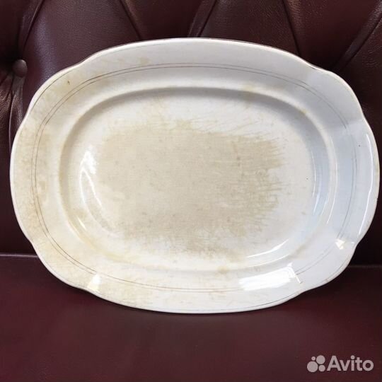 Блюдо Фарфор М.С. Кузнецова