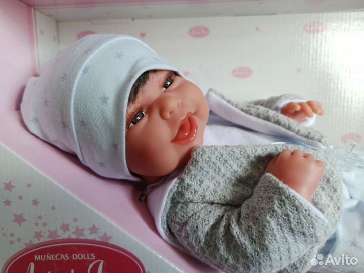 Пупс Кукла Реборн «Рамон»33 см Antonio Juan