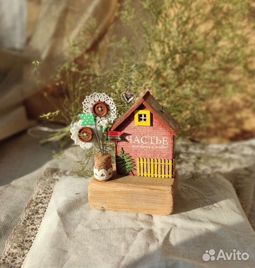 Домик интерьерный для декора