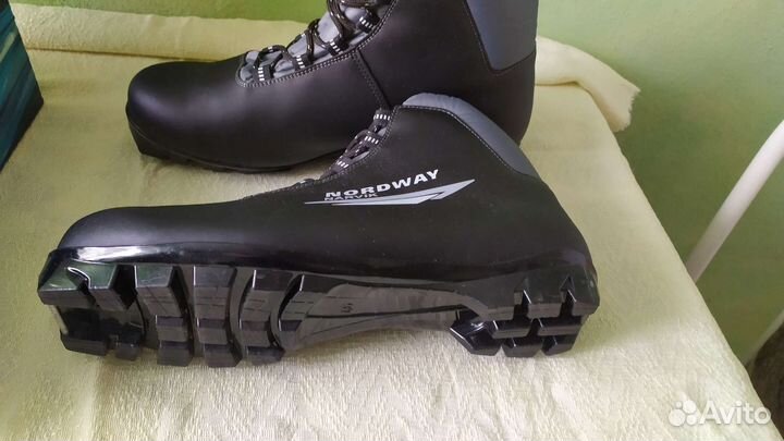Лыжные ботинки nordway narvik новые