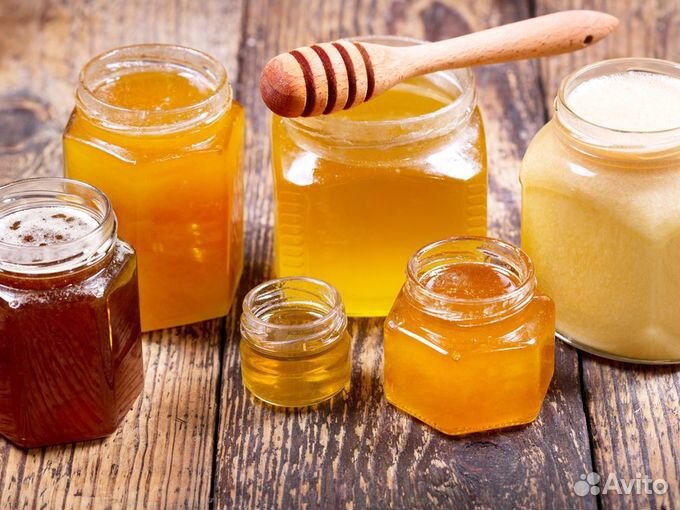 Мед подсолнечный с разнотравьем