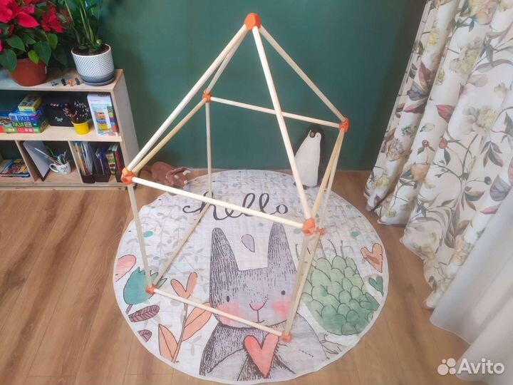 Домик Шалаш детский конструктор