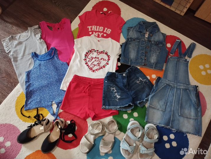 Вещи на девочку 140-146