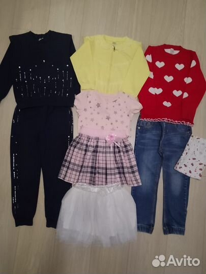 Пакет одежды для девочки 116