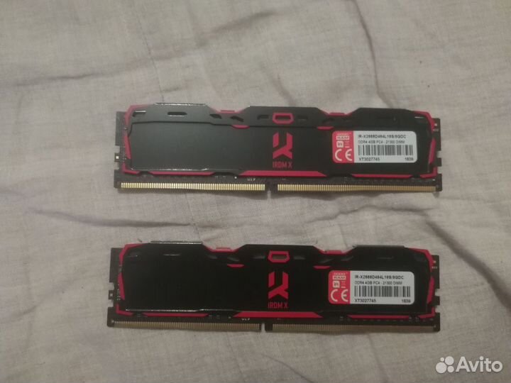 Goodram irdm X,DDR4,4 гбx2 шт,2666 мгц,16-18-18