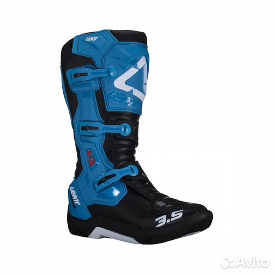 Синие Мотоботы Leatt Boot 3.5 Cyan V24