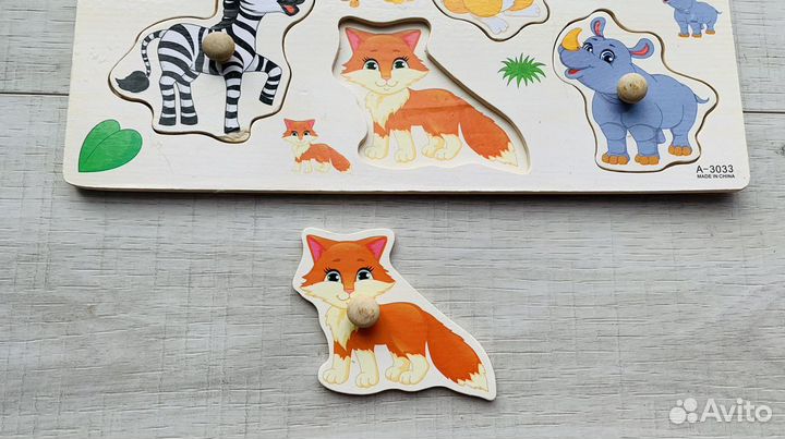 Пазлы вкладыши бизиборд для малышей