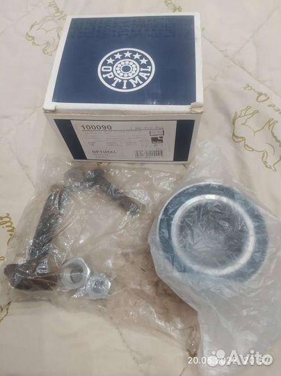 Комплект подшипника ступицы колеса optimal(100090)