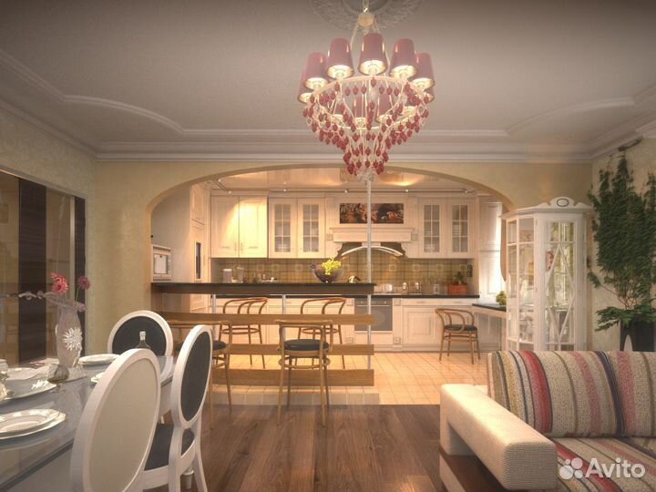 3D визуализация, моделирование, интерьер