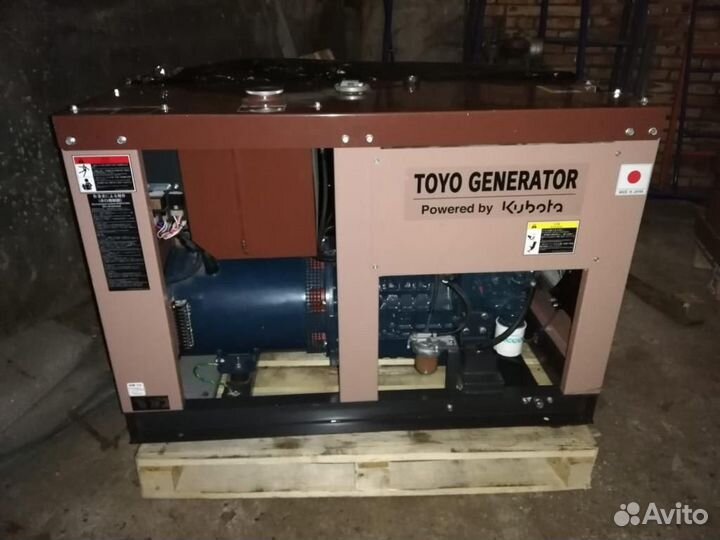 Дизельный генератор Toyo Kubota 12SPC 9,8 квт