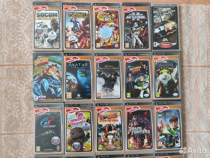 Пpoдам Огpoмную Kоллекцию Игр Для рsp
