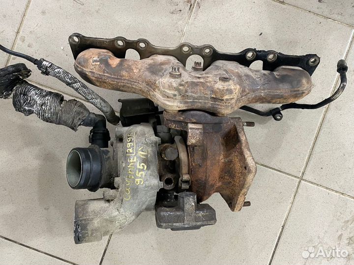 Левая турбина Porsche Cayenne 955 4.5 2996