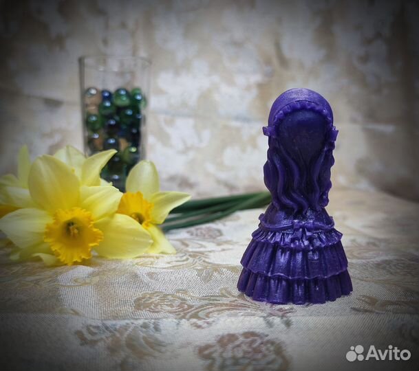 Силиконовая форма/молд для свечей, мыла