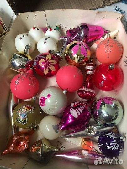 Елочные игрушки СССР