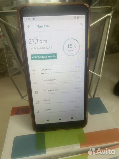 Телефон zte