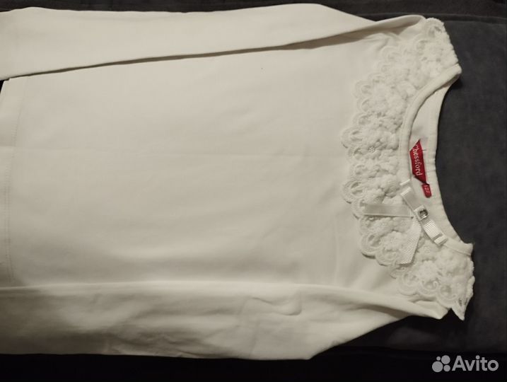 Блузки белые для девочки