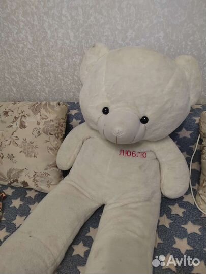 Большой Плюшевый медведь 115см