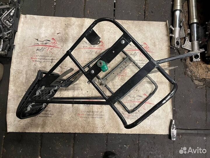 Kawasaki versys 07-09 крепление кофров