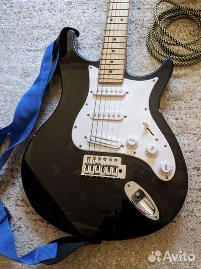 Электрогитара с комбиком (весь комплект)