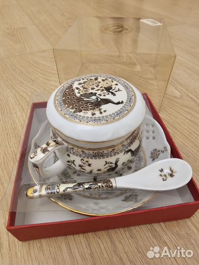 Фарфорый чайный набор (1 персона)