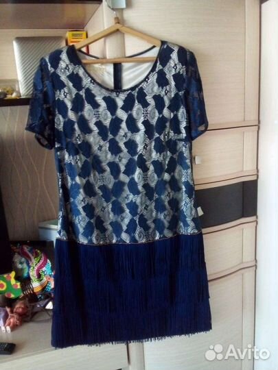 Вечернее платье 52 размер длина 96 см