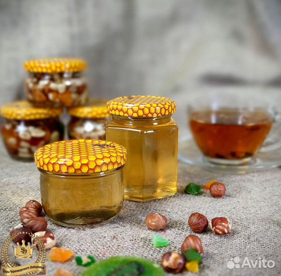 Мёд с орешками