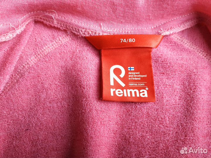 Шерстяная кофта Reima, 74-80см (до 90см носили)