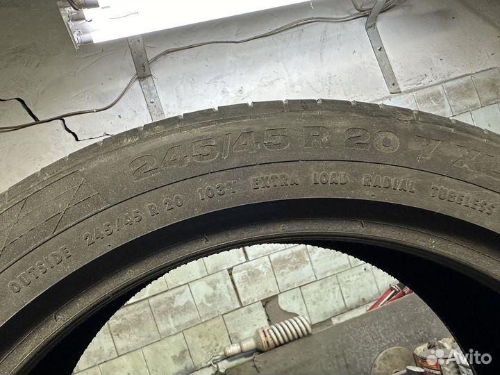 Continental ContiSportContact 5 SSR 245/45 R20 и 275/40 R20 26L