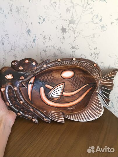 Тарелка Рыба Мальдивы