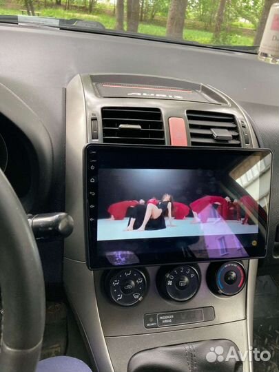 Toyota auris yaris android teyes штатная магнитола