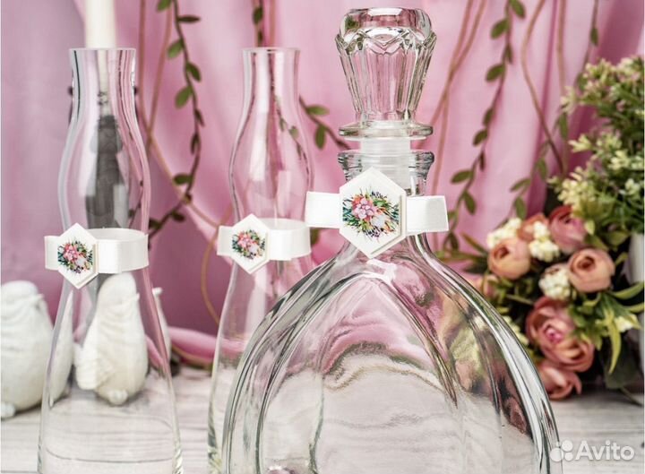 Сосуд для свадебной церемонии + песок