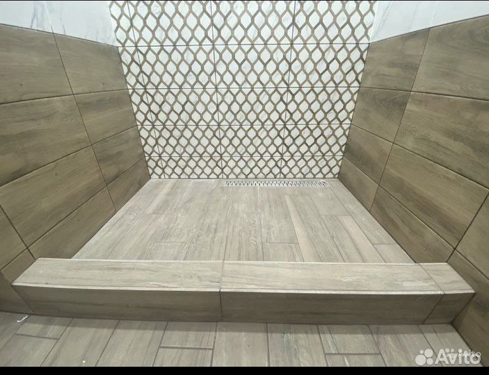 Плиточные работы, кафель, ванная 