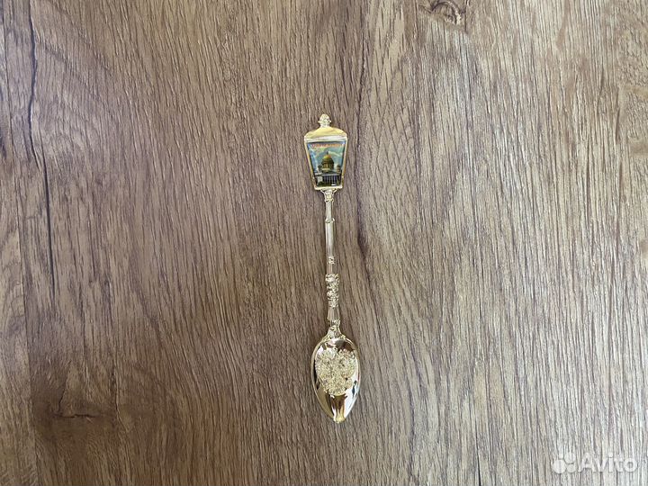 Сувенирная Ложка подарочная Санкт-Петербург