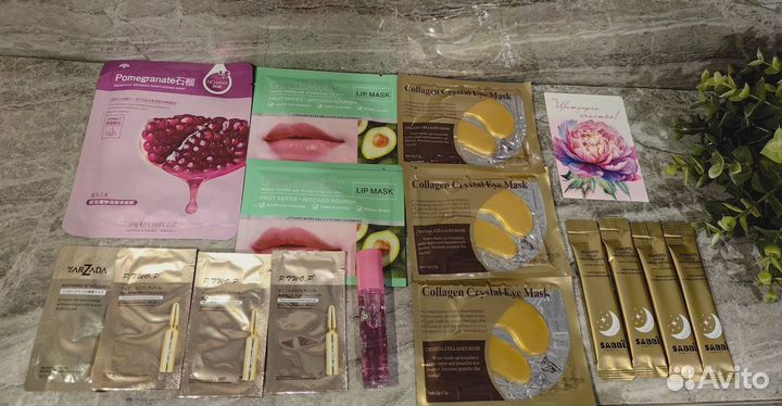 Подарочный набор для женщин бьюти бокс в корзинке