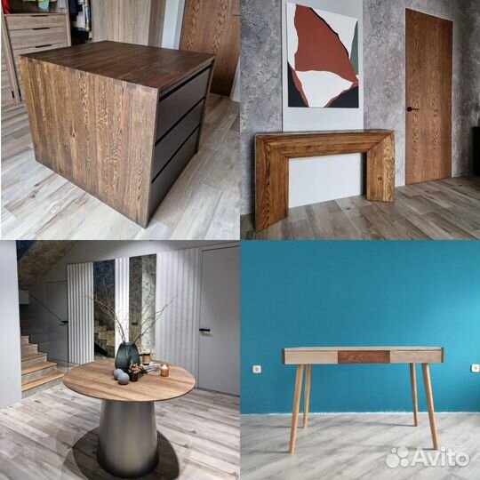 Изготовление мебели из массива дерева