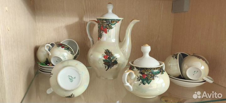 Сервизы кофейные Вербилки дфз / Полонное СССР