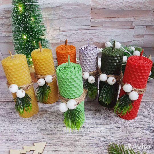 Свечи из вощины