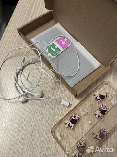 Наушники для iPhone проводные провод для Айфон